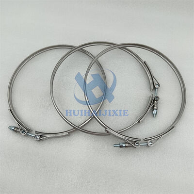 268-2960 2682960 V Band Clamp for C13 C15 C18 3516B Diesel Engine 374F 385C 390D Excavator Turbocharger Compressors