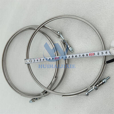 268-2960 2682960 V Band Clamp for C13 C15 C18 3516B Diesel Engine 374F 385C 390D Excavator Turbocharger Compressors