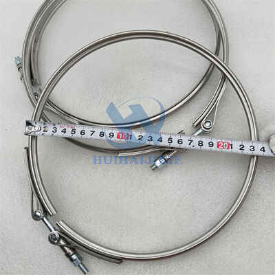 268-2960 2682960 V Band Clamp for C13 C15 C18 3516B Diesel Engine 374F 385C 390D Excavator Turbocharger Compressors