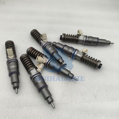 6PCS VOLVO Fuel Injectors 20440388 Diesel Fuel Injector For Excavator D12D Engine