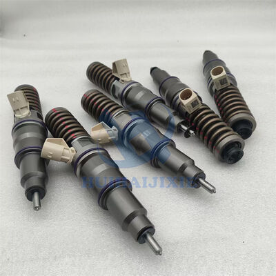 6PCS VOLVO Fuel Injectors 20440388 Diesel Fuel Injector For Excavator D12D Engine