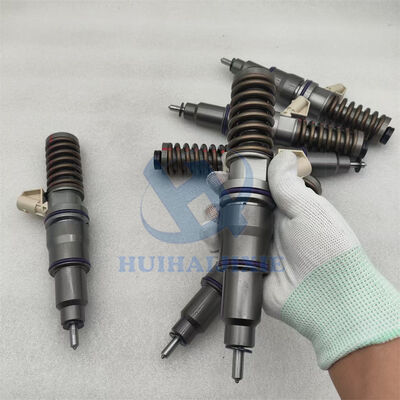 6PCS VOLVO Fuel Injectors 20440388 Diesel Fuel Injector For Excavator D12D Engine