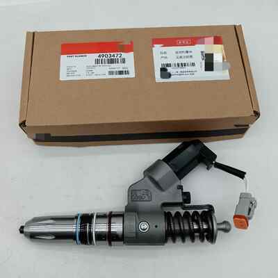 Construction Machinery Excavator Engine Part Common Rail Diesel Fuel Injector 4903472 for Qsm11 Engine